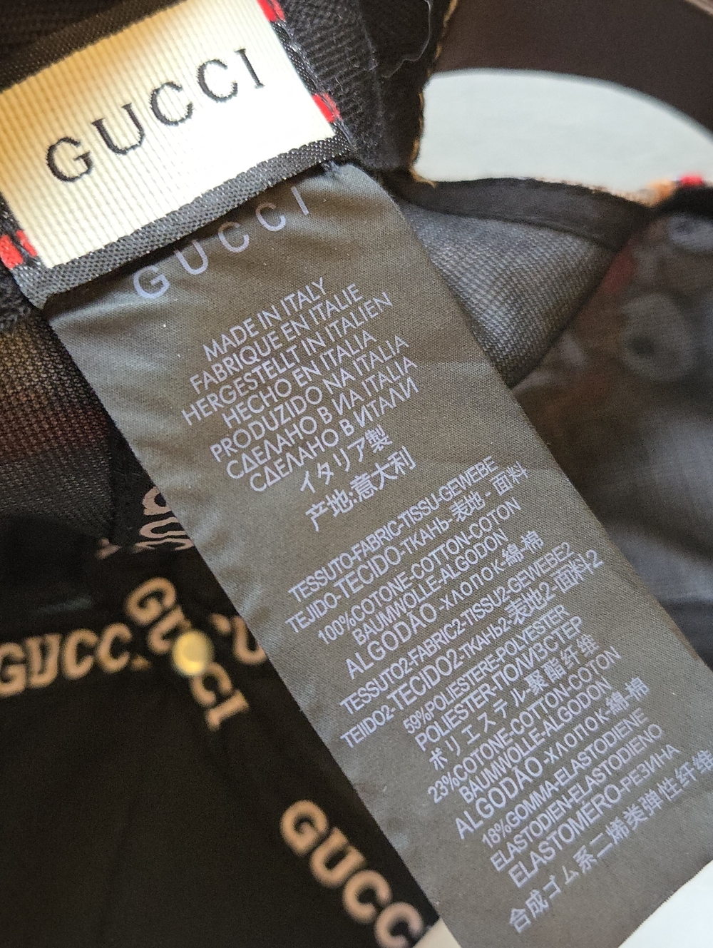 Gucci x Disney Donald Duck GG Supreme Hat Cap - Picture 12 of 13